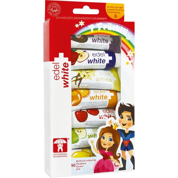 edel+white 7 Früchtli Zahnpasta