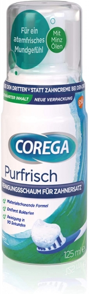 COREGA PURFRISCH Reinigungsschaum 125 ml