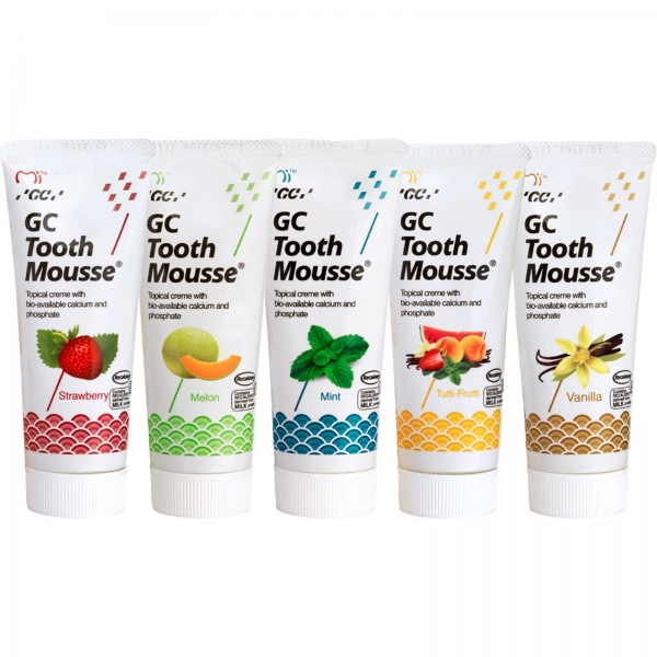 GC Tooth Mousse Recaldent 5 Tuben á 40 g