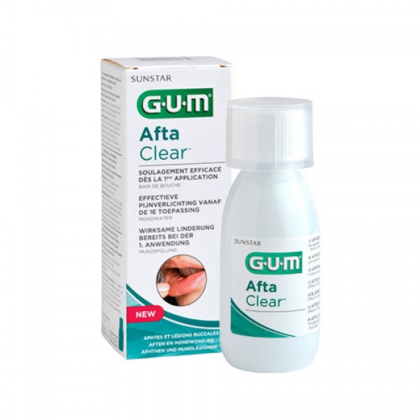 GUM AftaClear Mundspülung 120ml