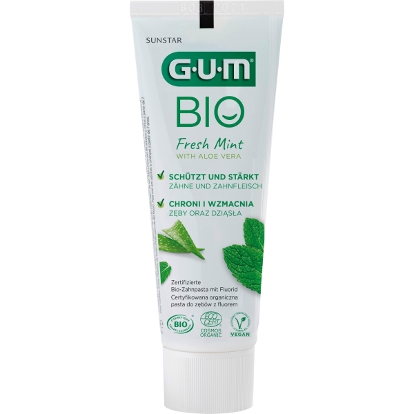 GUM BIO Zahnpasta mit Aloe Vera Fresh Mint 75 ml