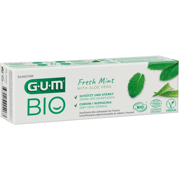 GUM BIO Zahnpasta mit Aloe Vera Fresh Mint 75 ml