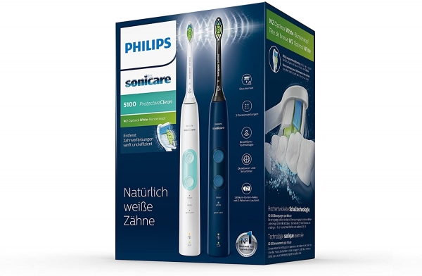 Philips Sonicare ProtectiveClean 5100 + 2. Handstück HX6851/34