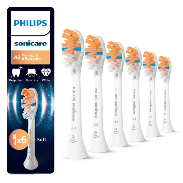 Philips Sonicare A3 Premium All-in-One Bürsten 6'er Pack