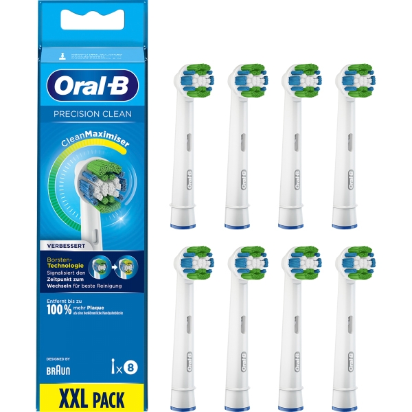 Braun Oral-B Aufsteckbürsten PrecisionClean - 8'er Pack