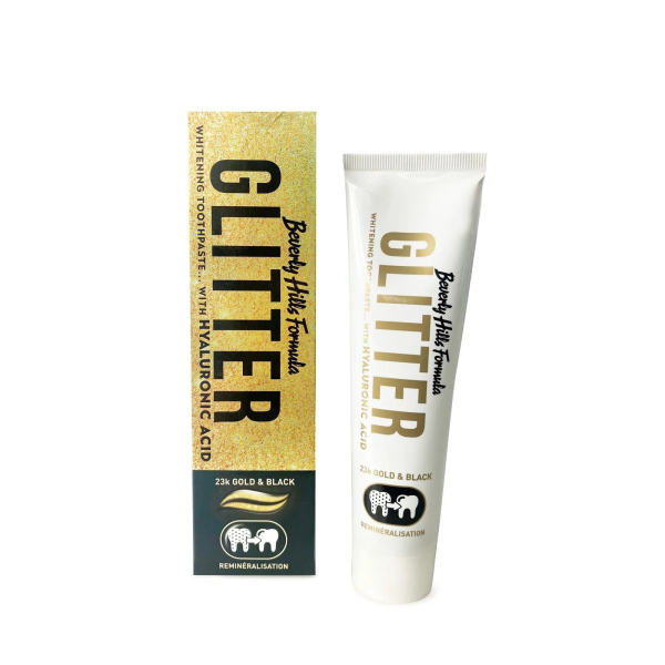 Beverly Hills Formula Glitter Zahncreme mit Hyaluronsäure 100 ml