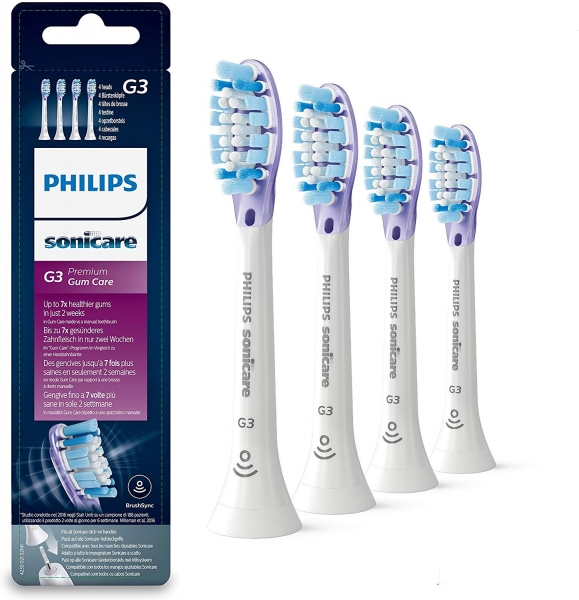 Philips Sonicare G3 Premium Gum Care Bürsten 4'er Pack