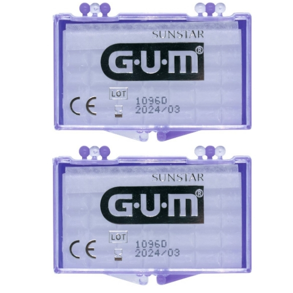 GUM Ortho Wax geschmacksneutral 10 Streifen