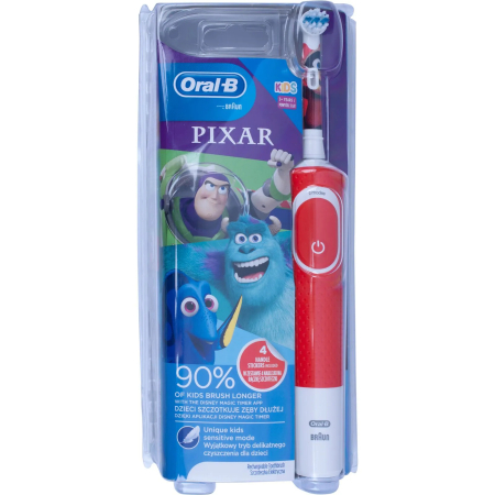 Braun Oral-B Kids Elektrische Kinderzahnbürste Pixar