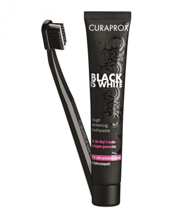 CURAPROX Black is White Zahnpasta 90 ml