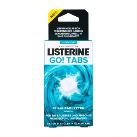 LISTERINE GO! Tabs Kautabletten 16 Stück