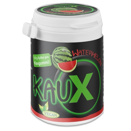 KauX Watermelon Kaugummi mit Xylitol 40 Stück