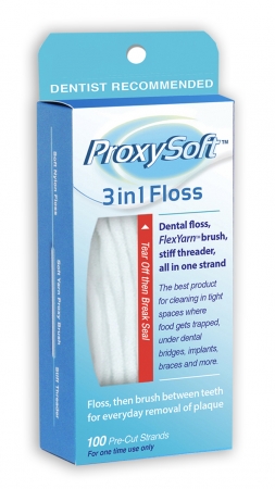 ProxySoft TH100 3 in 1 Floss 100 Fäden