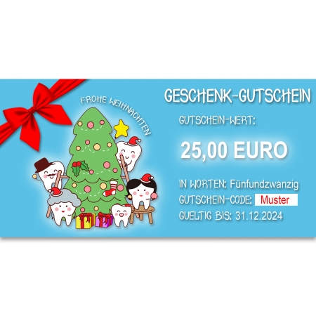 Geschenkgutschein zum Ausdrucken