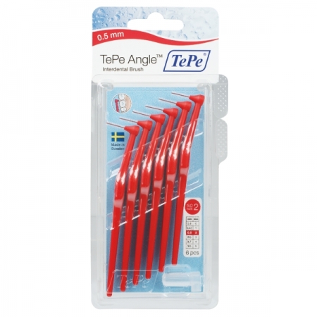 TePe Angle Interdentalbürsten 6'er Pack