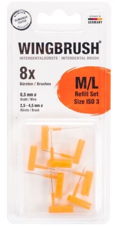 Wingbrush Interdentalbürsten Refill-Set