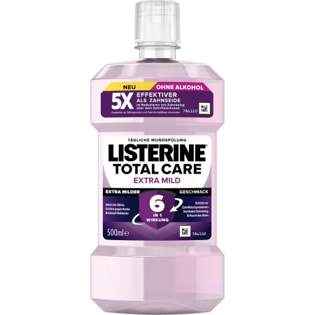 Listerine Mundspülung Total Care Extra Mild 500 ml