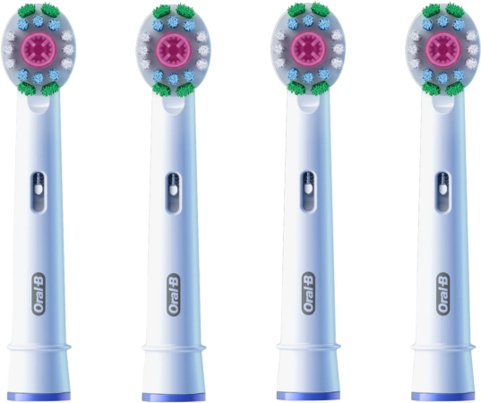 Braun Oral-B Aufsteckbürsten 3D White - 4'er Pack