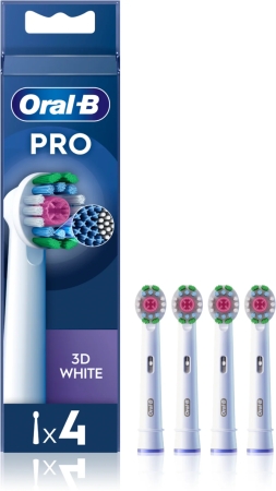 Braun Oral-B Aufsteckbürsten 3D White - 4'er Pack
