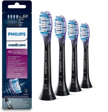 Philips Sonicare G3 Premium Gum Care Bürsten Black 4'er Pack