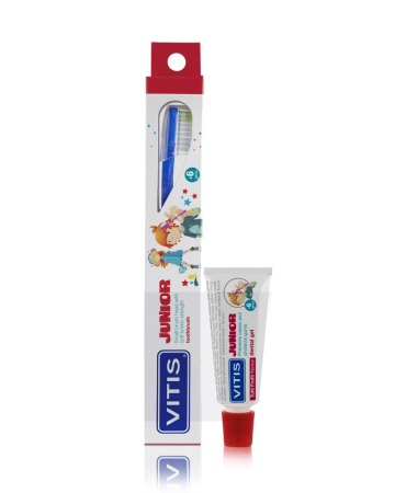 VITIS Junior Zahnbürste + Zahncremeprobe