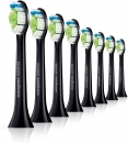 Philips Sonicare Optimal White Bürsten BLACK standard 8'er Pack