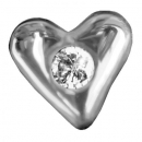 izi Zahnschmuck Herz mit Diamant-Schmuckstein